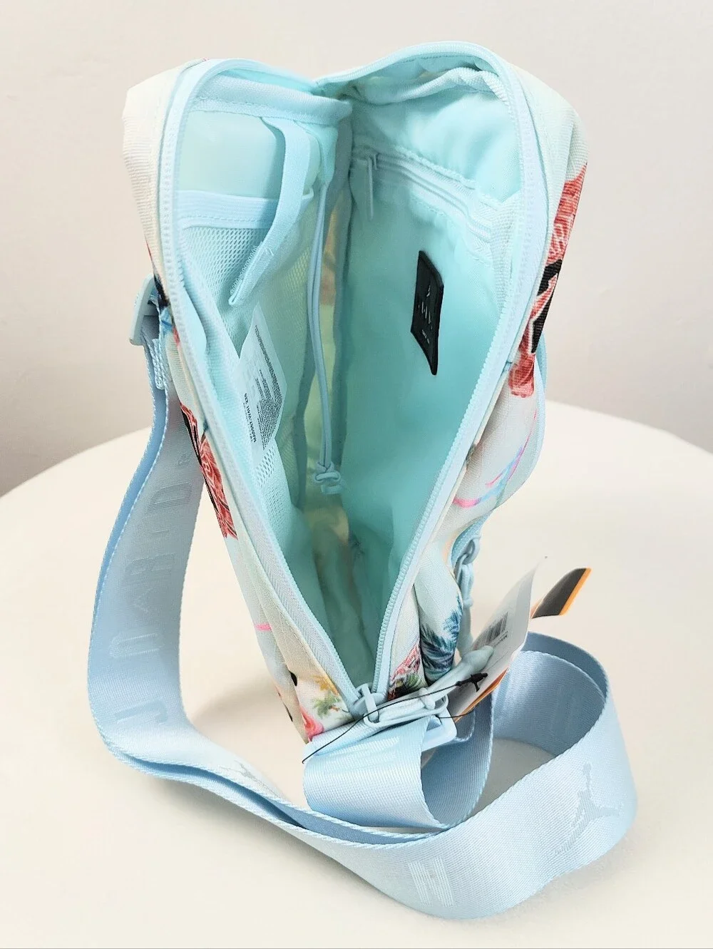 NEW! Air Jordan Collectors Crossbody Bag Flamingo Sling Bag 23 Cordura Travel